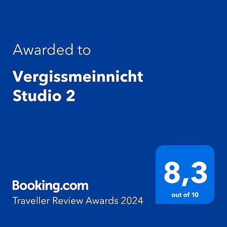 Vergissmeinnicht Studio 2 Зеллин Экстерьер фото